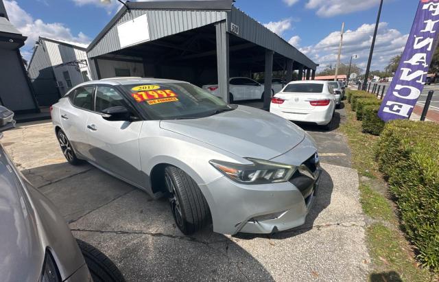 NISSAN MAXIMA 3.5 2018 silver  gas 1N4AA6AP2JC379802 photo #1