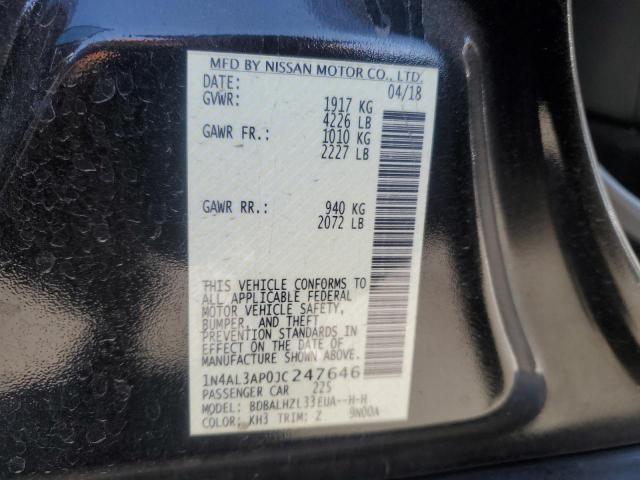 2018 NISSAN ALTIMA 2.5 - 1N4AL3AP0JC247646