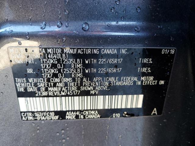 2018 TOYOTA RAV4 ADVEN - 2T3RFREV9JW745177