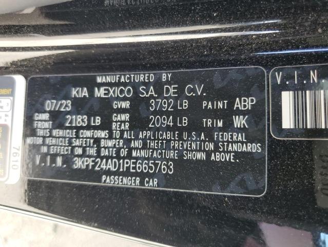 2023 KIA FORTE LX 3KPF24AD1PE665763