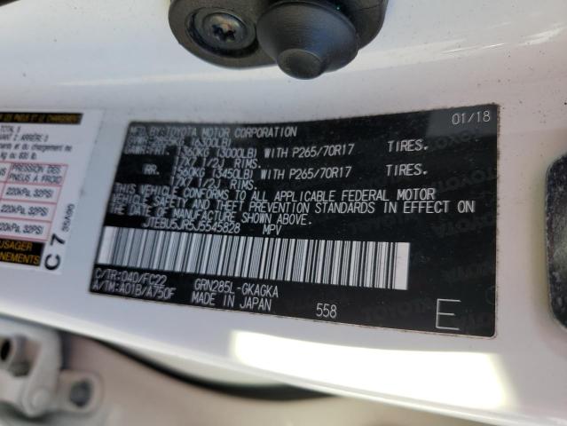 2018 TOYOTA 4RUNNER SR - JTEBU5JR5J5545828