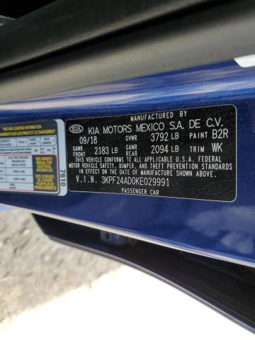 2019 KIA FORTE FE - 3KPF24AD0KE029991