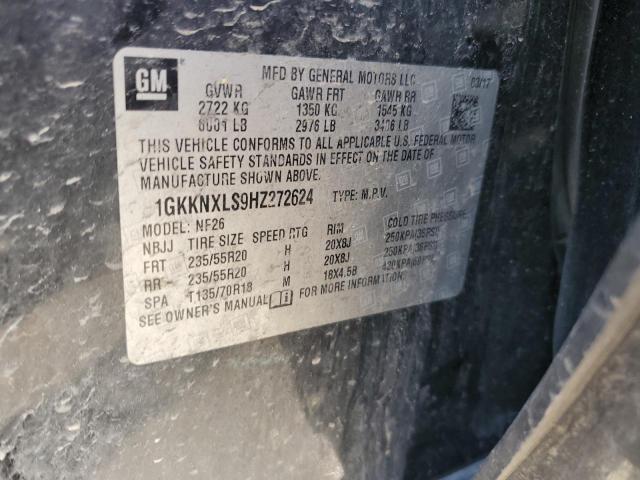 2017 GMC ACADIA DEN - 1GKKNXLS9HZ272624