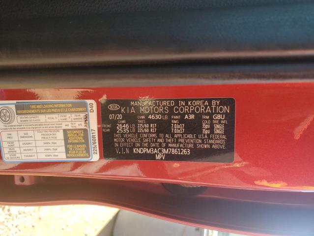 2021 KIA SPORTAGE L - KNDPM3AC3M7861263