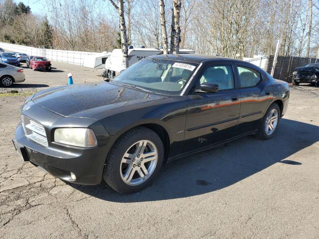 DODGE CHARGER R/ 2006 black sedan 4d gas 2B3KA53H86H191581 photo #1