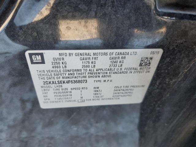 2015 GMC TERRAIN SL - 2GKALSEK4F6368073