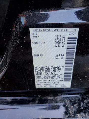 2017 NISSAN ALTIMA 2.5 - 1N4AL3AP7HN332109