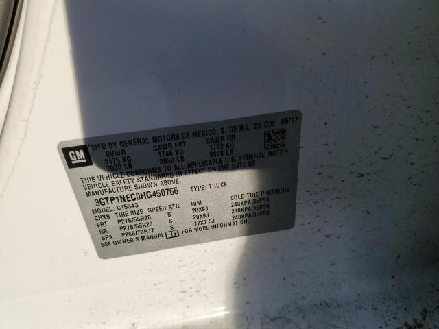 2017 GMC SIERRA C15 - 3GTP1NEC0HG450766