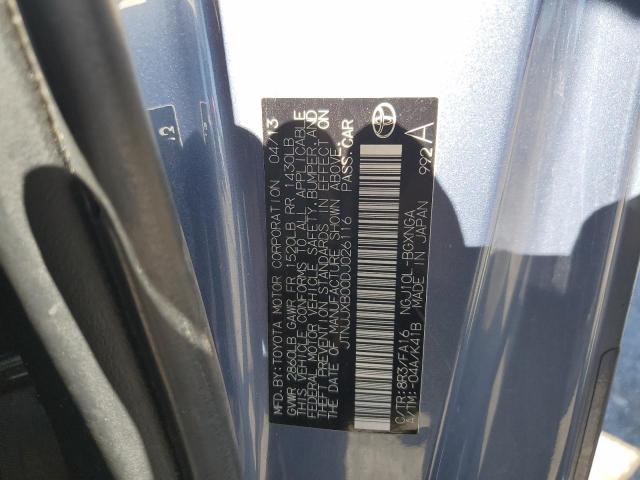 2013 TOYOTA SCION IQ #3305698716