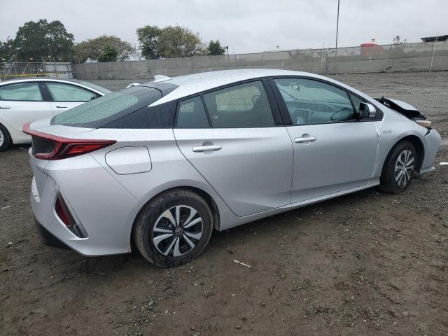 TOYOTA PRIUS PRIM 2019 silver  hybrid engine JTDKARFP9K3114739 photo #4