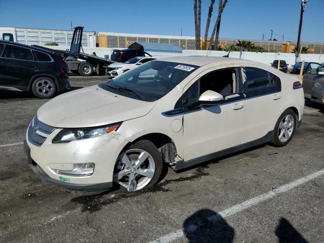 CHEVROLET VOLT 2014 white  hybrid engine 1G1RH6E4XEU164301 photo #1