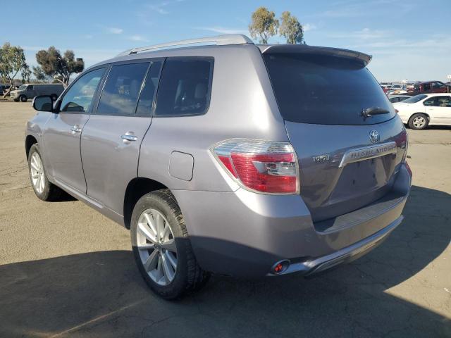 TOYOTA HIGHLANDER 2008 silver 4dr spor hybrid engine JTEEW44A482012954 photo #3