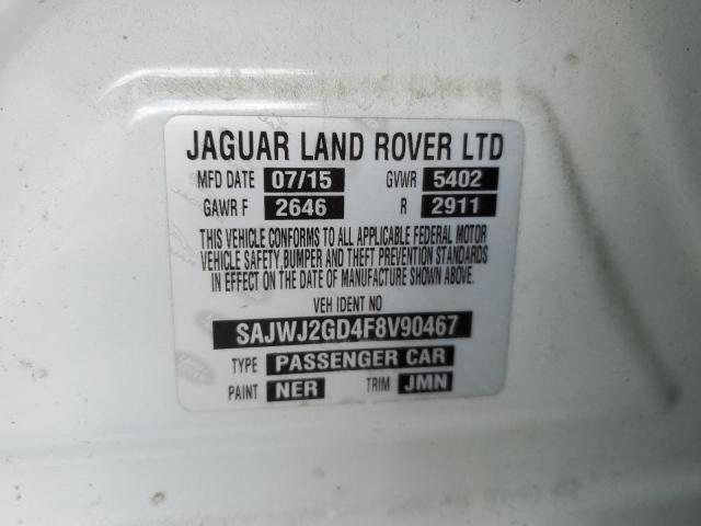 2015 JAGUAR XJL PORTFO SAJWJ2GD4F8V90467