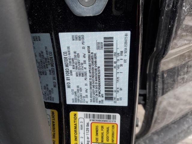 2022 FORD BRONCO SPO - 3FMCR9B6XNRE32378