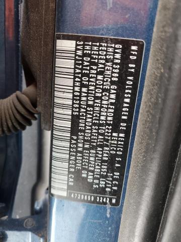 2017 VOLKSWAGEN BEETLE SE 3VWJ17AT4HM613635