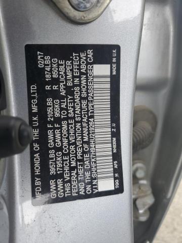2017 HONDA CIVIC SPOR - SHHFK7H94HU219264