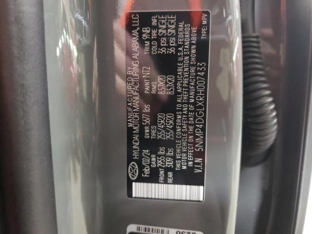 2024 HYUNDAI SANTA FE L - 5NMP4DGLXRH007433