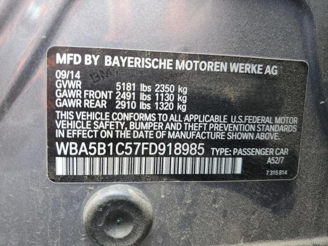 2015 BMW 535 I - WBA5B1C57FD918985