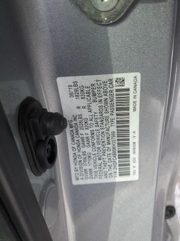 2019 HONDA CIVIC SPOR - 2HGFC4B86KH307569