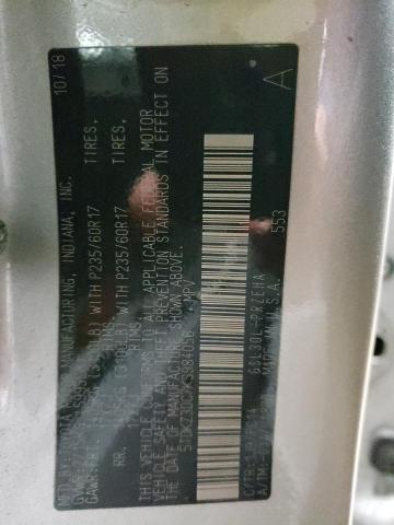 2019 TOYOTA SIENNA LE - 5TDKZ3DC7KS984056