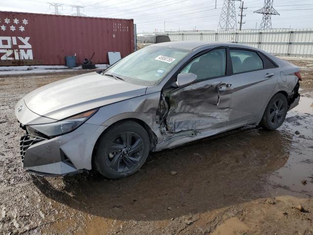 Vin: kmhlm4aj7pu041417, lot: 45950755, hyundai elantra blue 2023 img_1