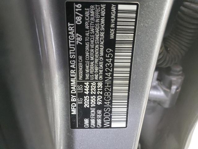 2017 MERCEDES-BENZ CLA 250 4M WDDSJ4GB2HN423459