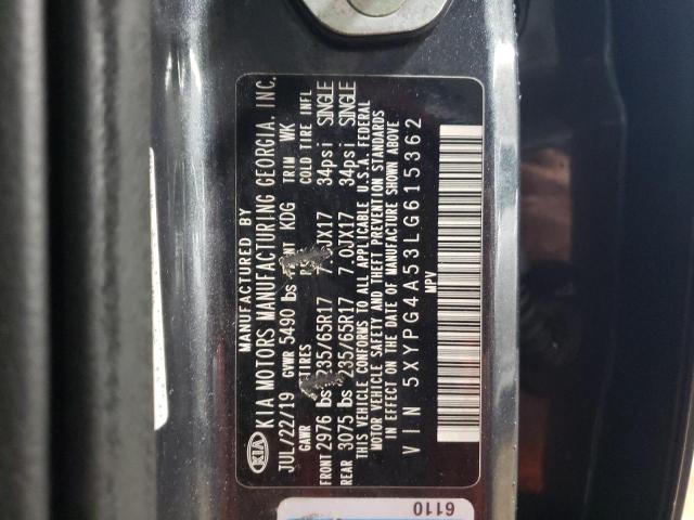 2020 KIA SORENTO S - 5XYPG4A53LG615362
