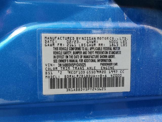 2023 NISSAN SENTRA SR - 3N1AB8DV5PY245625
