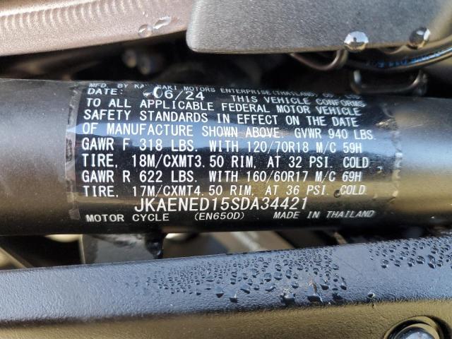 2025 KAWASAKI EN650 D JKAENED15SDA34421