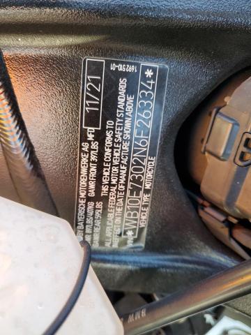 2022 BMW M 1000 RR WB10E7302N6F26334