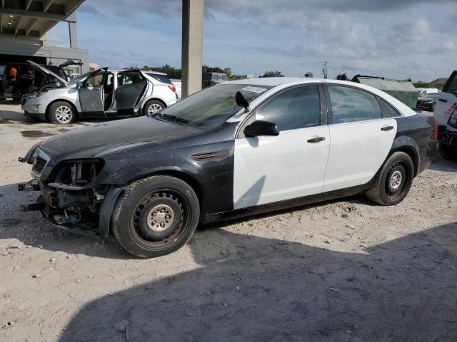 CHEVROLET CAPRICE PO 2014 black sedan 4d gas 6G3NS5U39EL952263 photo #1