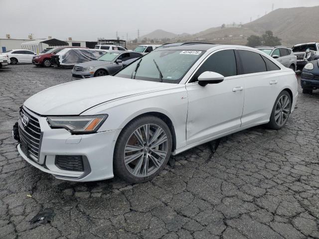 AUDI A6 PREMIUM 2019 white  gas WAUL2AF21KN065741 photo #1