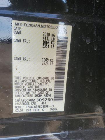 2016 NISSAN LEAF 1N4AZ0CP0GC309260
