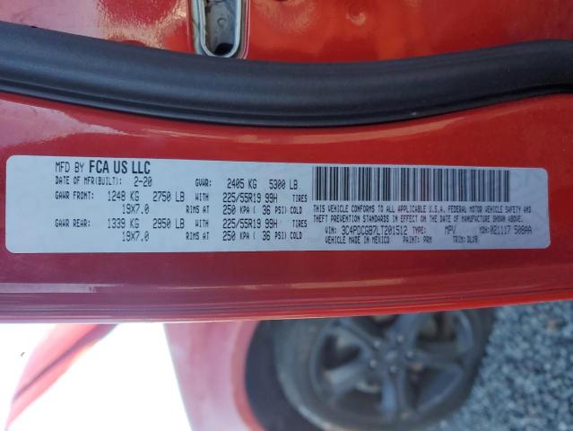 2020 DODGE JOURNEY CR 3C4PDCGB7LT201512