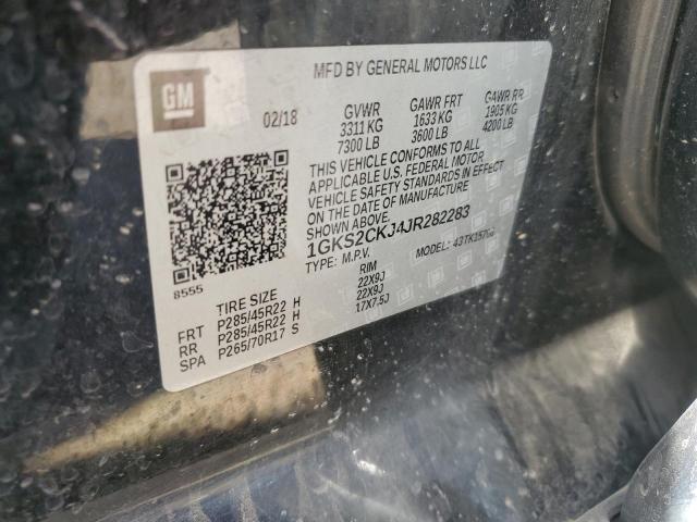 2018 GMC YUKON DENA - 1GKS2CKJ4JR282283