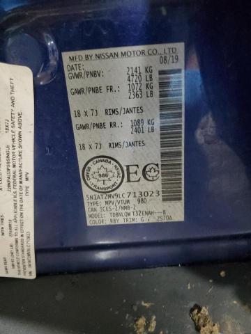 5N1AT2MV9LC713023 2020 NISSAN ROGUE