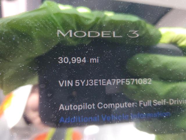 2023 TESLA MODEL 3 - 5YJ3E1EA7PF571082