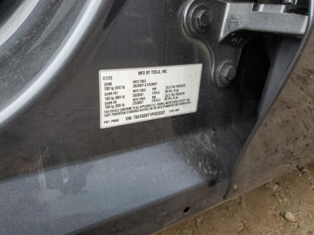 2023 TESLA MODEL Y - 7SAYGDEF1PF833307