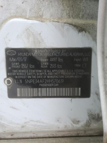 2017 HYUNDAI SONATA SPO 5NPE34AF2HH570619