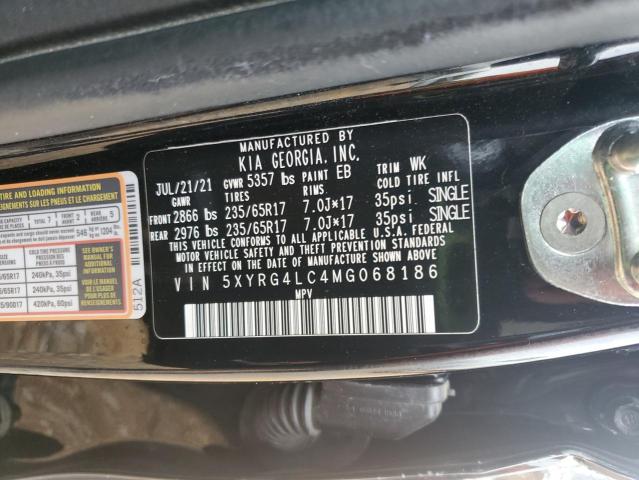 2021 KIA SORENTO LX 5XYRG4LC4MG068186
