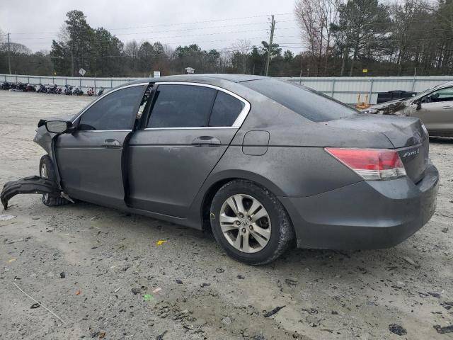 HONDA ACCORD LXP 2008 gray sedan 4d gas 1HGCP26408A040598 photo #3