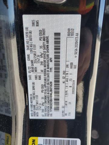 2022 FORD BRONCO BAS - 1FMDE5BH6NLB01029
