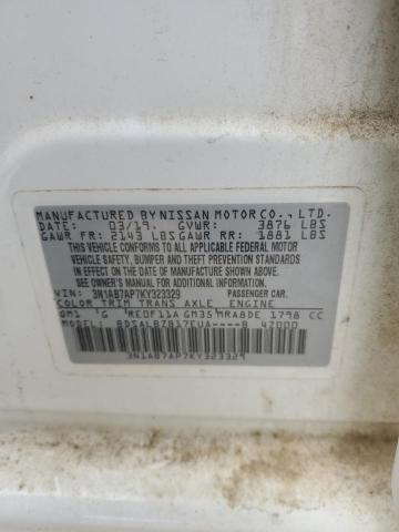 2019 NISSAN SENTRA S - 3N1AB7AP7KY323329