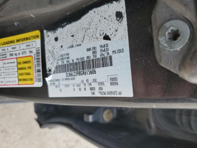 2016 LINCOLN MKZ 3LN6L2J98GR615606