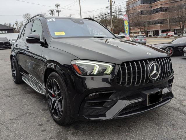 MERCEDES-BENZ GLE 63 AMG 2021 black  gas 4JGFB8KB2MA491720 photo #1