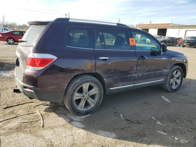 Vin: 5tddk3eh7ds200260, lot: 44537275, toyota highlander limited 20133