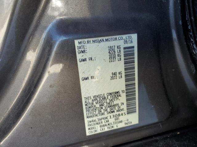 2017 NISSAN ALTIMA 2.5 - 1N4AL3APXHC130845