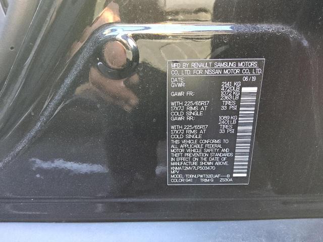 KNMAT2MV7LP503470 2020 NISSAN ROGUE