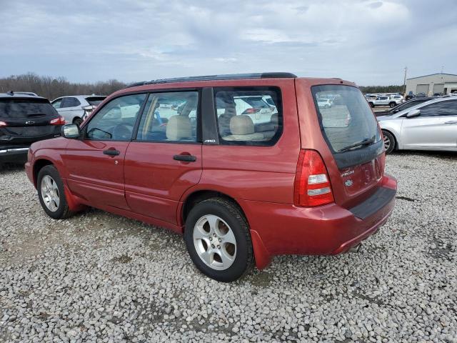 SUBARU FORESTER 2 2004 maroon  gas JF1SG65674H761125 photo #3