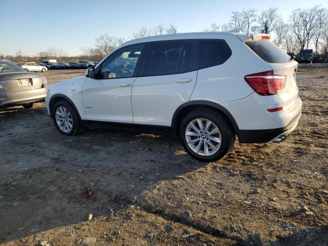 BMW X3 SDRIVE2 2017 white  gas 5UXWZ7C30H0V93982 photo #3